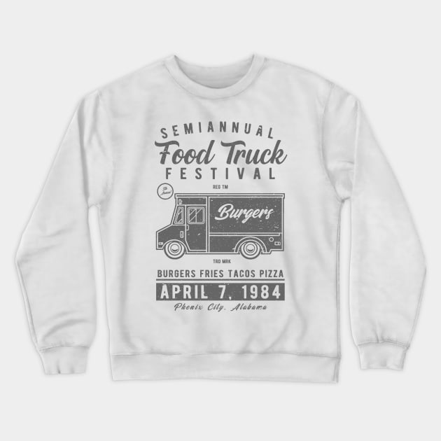 Food Truck Festival Crewneck Sweatshirt by JakeRhodes